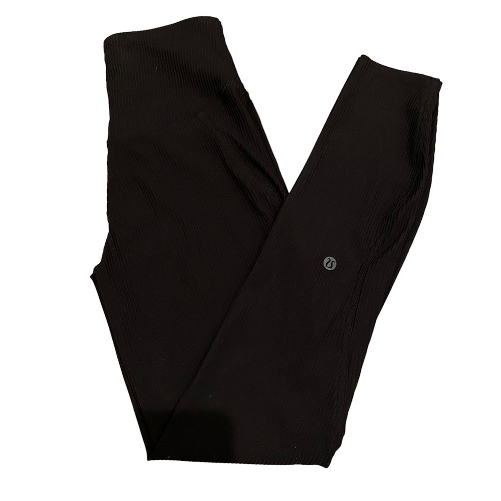 lululemon base pace high rise ribbed tight